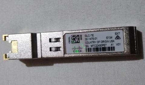 Transceivers Electricos Sfp 1g Cisco Glc-te 100 Mts