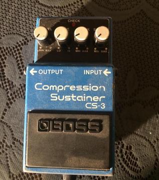 Pedal de Efecto Compression Sustainer