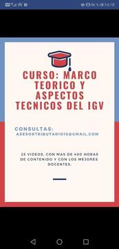 Curso Virtual Del Igv