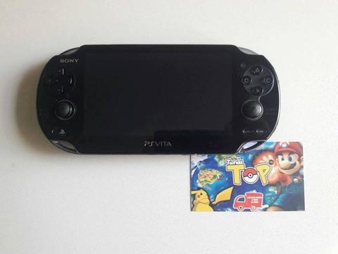 PS VITA FAT FLASHEADA 4GB, SEMI NUEVO, TIENDATOPMK