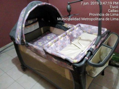 cama cuna de niña