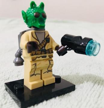 Star Wars Lego Figura Marciano Verde Leg
