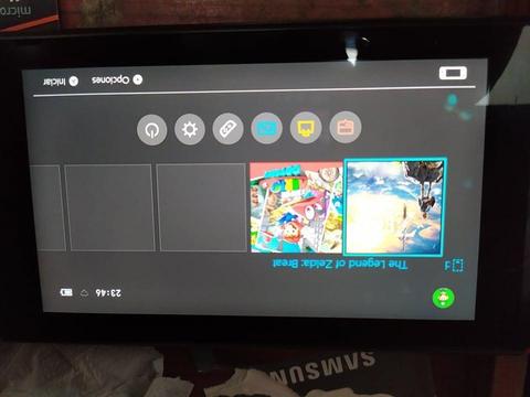 Tablet Nintendo Switch Con Detalle
