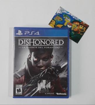 PS4 DISHONORED 3 DEATH OF THE OUTSIDER NUEVO SELLADO PLAY STATION 4 TIENDATOPMK