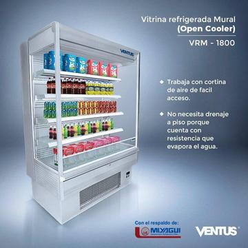 Vitrina Refrigerada Mural Ventus VRM-1800 NUEVA exhibidora abierta vertical conservadora opencooler