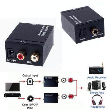 convertidor de audio optico a rca