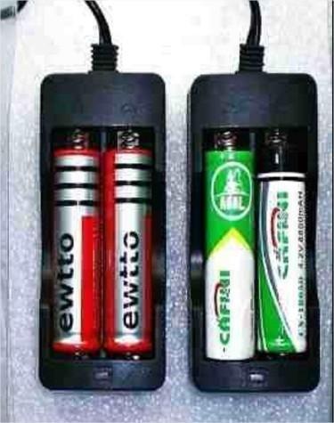Cargador Para Baterias 18650-16340 par Baterias 18650 4.2v