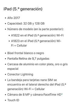 iPad A1822 (nuevo) Venta Tablet iPhone