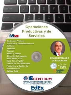 Gerencia de Operaciones productivas y de servicios Centrum Pucp EdeX