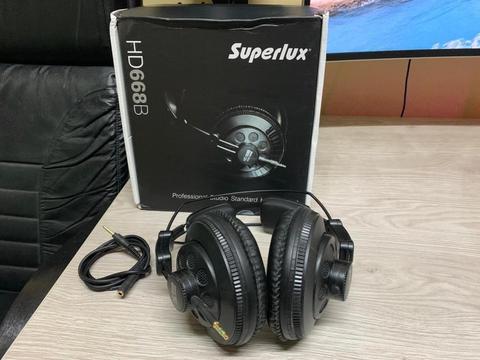 Vendo Audifonos De Estudio Superlux Hd668b Como Nuevos