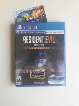 PS4 RESIDENT 7 GOLD EDITION NUEVO SELLADO PLAY STATION 4 TIENDATOPMK