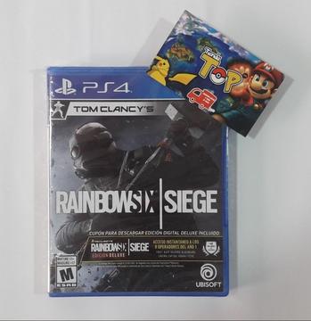 PS4 RAINBOW SIX SIEGE NUEVO SELLADO PLAY STATION 4 TIENDATOPMK