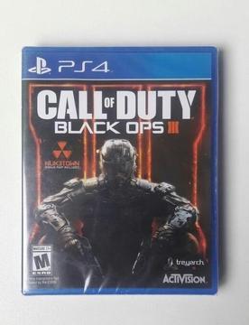 PS4 COD BLACK OPS 3 ESPAÑOL NUEVO SELLADO PLAY STATION 4 TIENDATOPMK