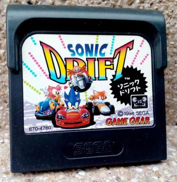 Sonic Drift - Sega game gear