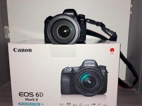 Cámara Profesional Canon EOS 6D Mark ii
