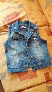 Chaleco de Jean Niña Talla 10