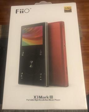 En Stock!!! Fiio X3 Mark Iii Bluetooth 4,1 Dsd