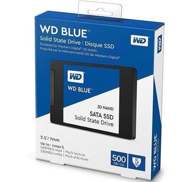 Disco Sólido Ssd 2.5'' 7mm Wd Blue 3d Nand 500gb Sata 3.0