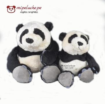 Oso Panda De Peluche 24 y34 Cm Antialergico Osito Importado