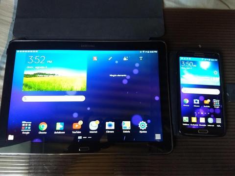 Tablet Note 12 Pulgadas Y Celular Note 3