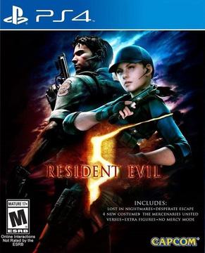 PLAYSTATION 4 Resident Evil 5 PS4 NUEVO DISPONIBLE