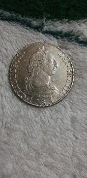 Moneda 8 Reales Carolus Iii 1784 Potosi