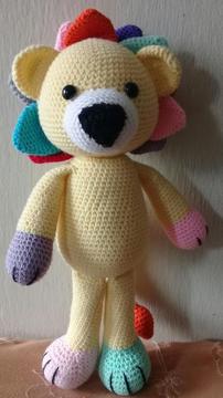 Peluche tejido crochet Len