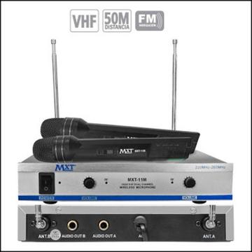 Microfonos Inalambricos X 02 Vhf 50mt