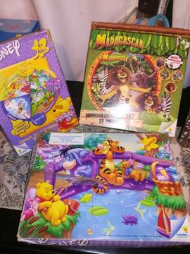 Set 3 Rompecabezas de Piso Disney