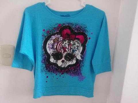 polo niña monster high