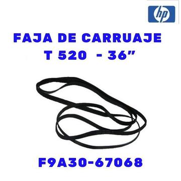 FAJA DE CARRUAJE PARA PLOTTER HP T520 T730 T830