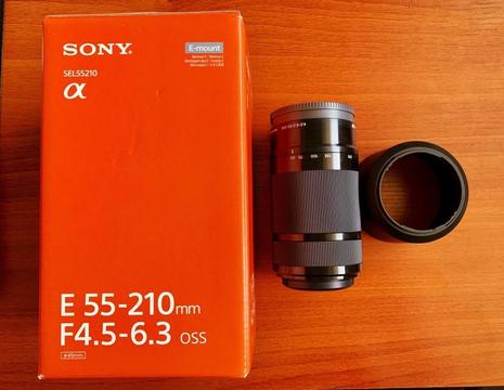 Objetivo Sony Telezoom E 55-210 Mm F4,5-6,3 Oss