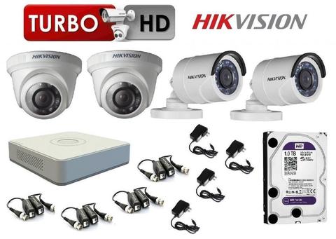 Camaras de Seguridad en HD720p HIKVISIOn, Disco 1tb