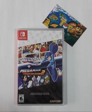 NINTENDO SWITCH MEGAMAN LEGACY, NUEVO SELLADO, TIENDATOPMK