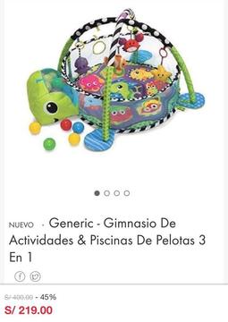 Gimnasio Piscina de Pelotas Fisher Price