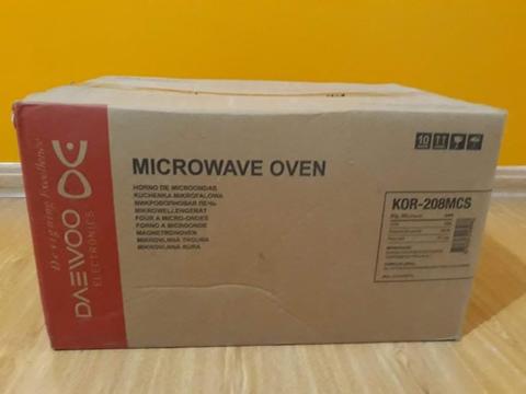 Microndas Daewoo Caja Nuevo