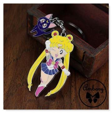 Sailor Moon Serena Y Luna Llavero // Ambary