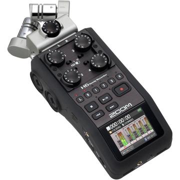 Zoom H6 grabadora de audio portátil de 6 pistas