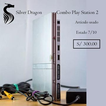 Combo Play Station 2