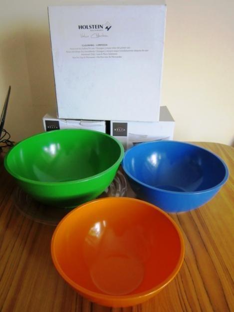 VENDO BOWLS DE 3 COLORES