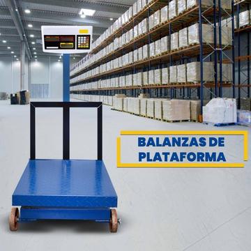 BALANZA ELECTRÓNICA DE PLATAFORMA - BRIMALI INDUSTRIAL