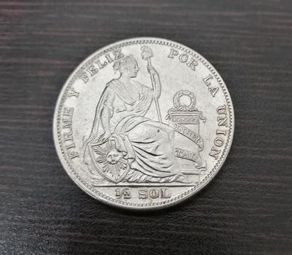 Moneda de Plata de 1/2 SOL - varios años