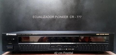 Ecualizador Pioneer GR - 777 vintage No Sony Technics Kenwood Sansui
