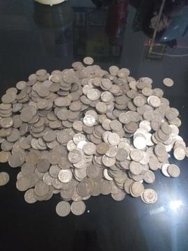 Vendo 900 Monedas de Coleccion de Un Sol