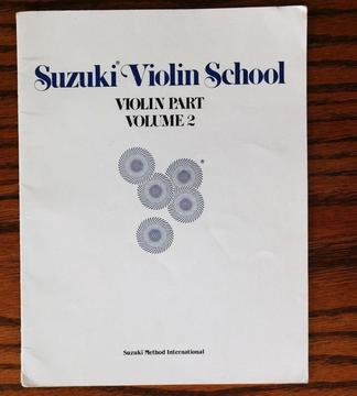 libro metodo suzuki violin 2 acutalizado original