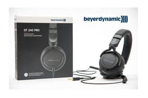 Audifonos Dinámicos para estudio marca Beyerdynamic Dt 240 Pro, Incluye Garantia Extendida