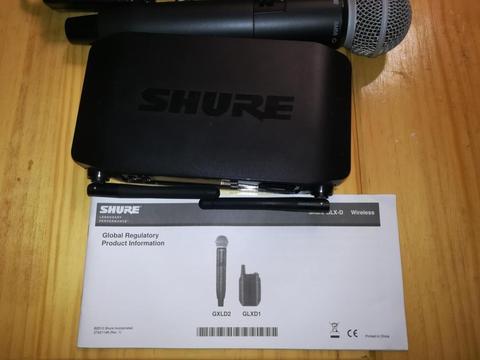 Microfono Inhalambrico Shure Glxd24