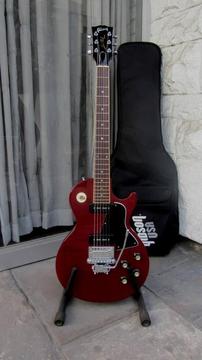 GIBSON LES PAUL SPECIAL - 1993 CHERRY Y TREMOLO STETBAR PRO II CON SOFTCASE ORIGINAL