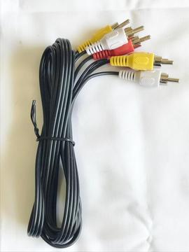 Cable Rca Video Audio Reproductor Sonido Plug3.5mm, L:1.5m