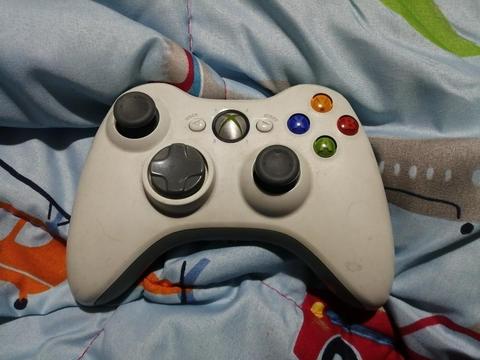 Control Mando Xbox 360 Original Blanco